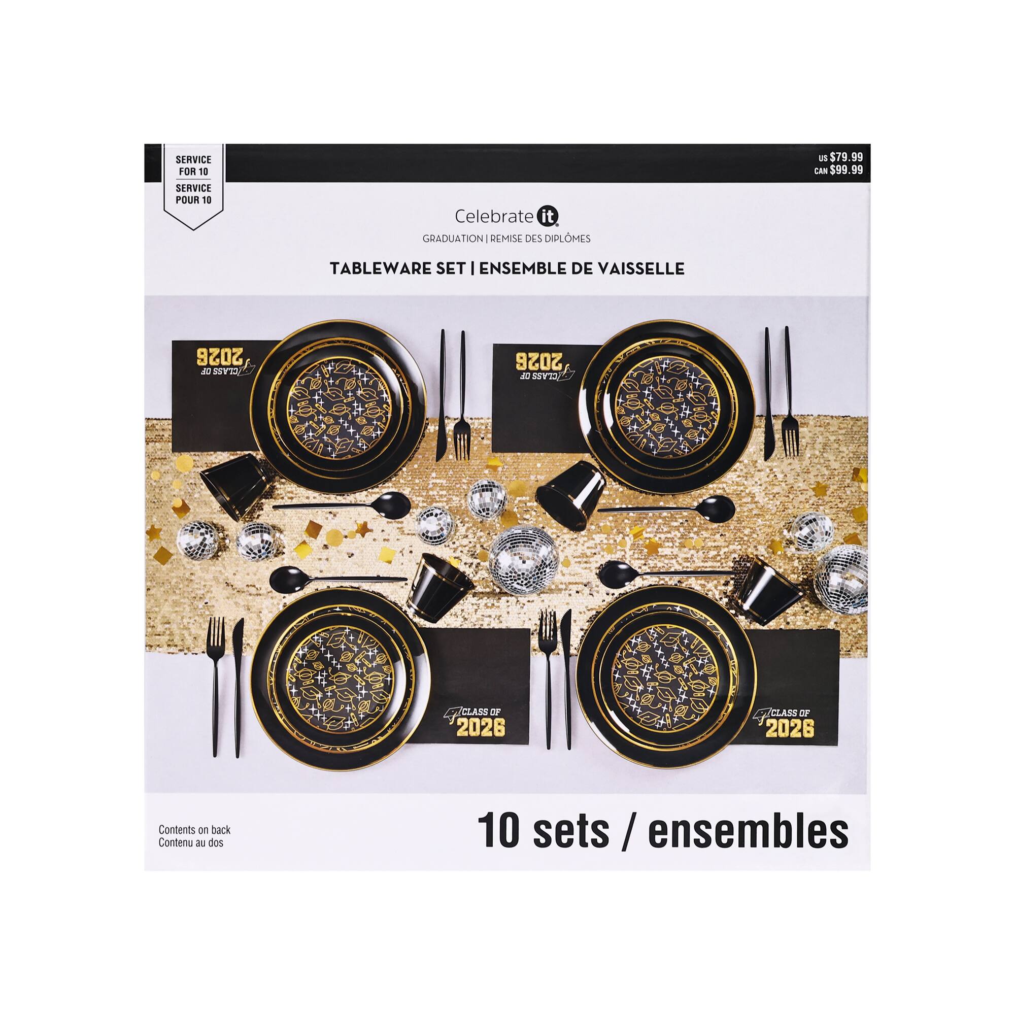 Class of 2026 Tableware Set by Celebrate It™